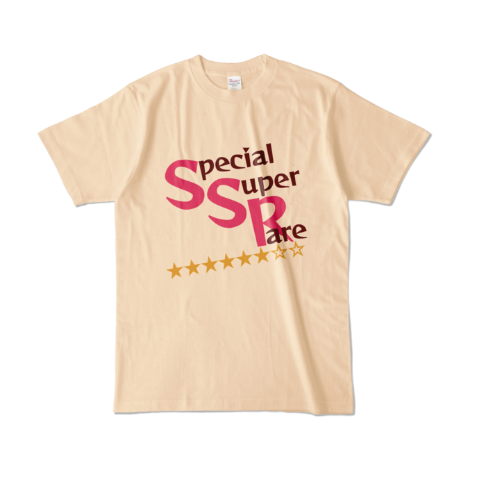 カラーTシャツ - L - ナチュラル (淡色)