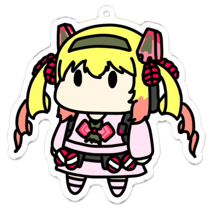 アクリルキーホルダー - 70 x 70 (mm)