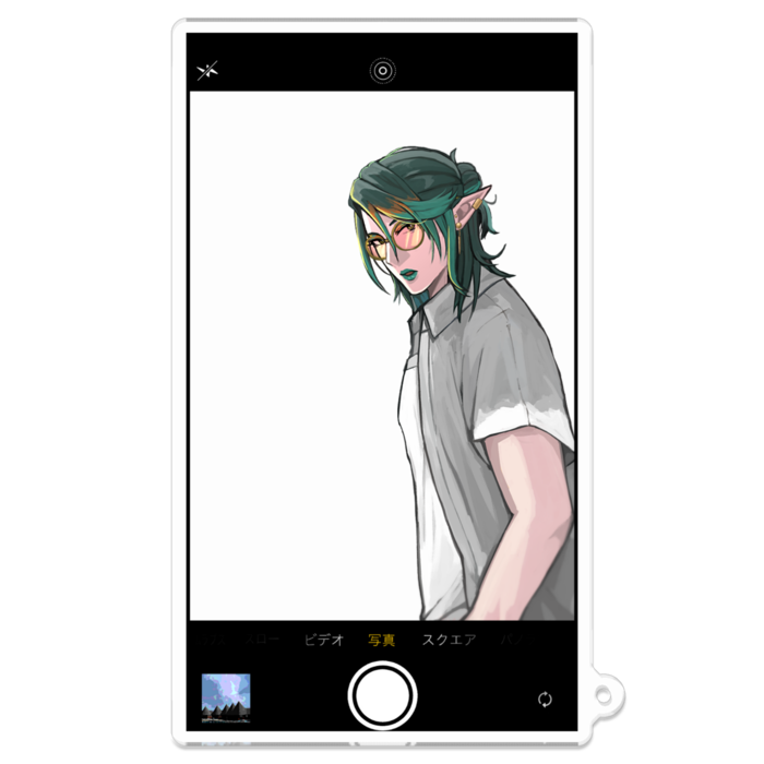 アクリルキーホルダー - 100 x 100 (mm)