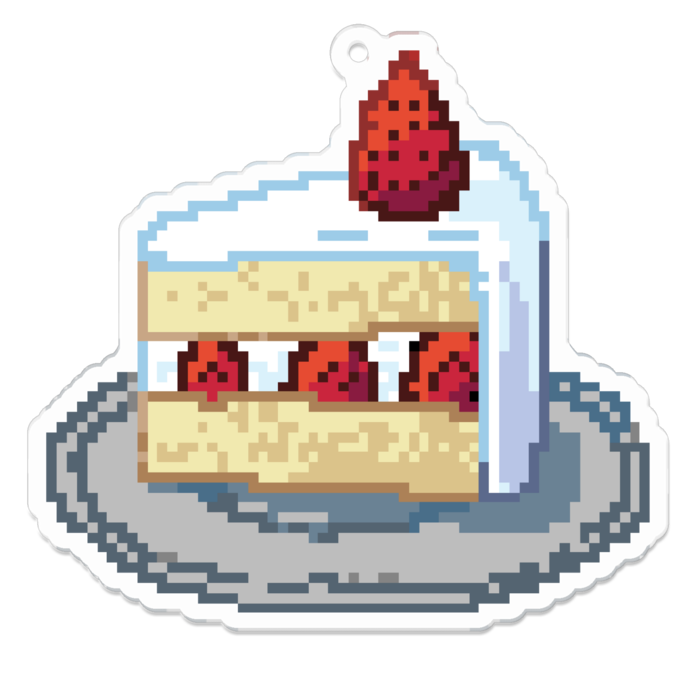 アクリルキーホルダー - 70 x 70 (mm)