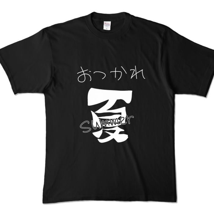 カラーTシャツ - XL - ブラック (濃色)