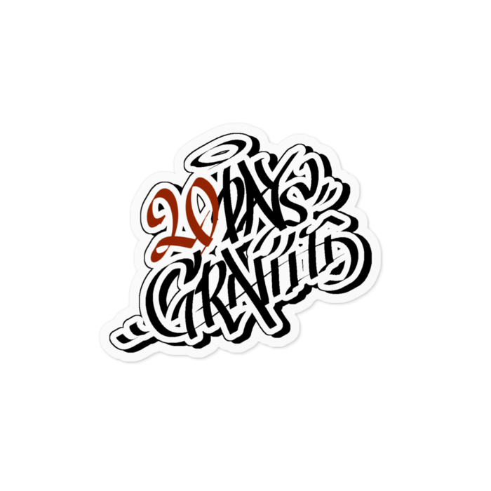 ステッカー - 100 x 100 (mm)