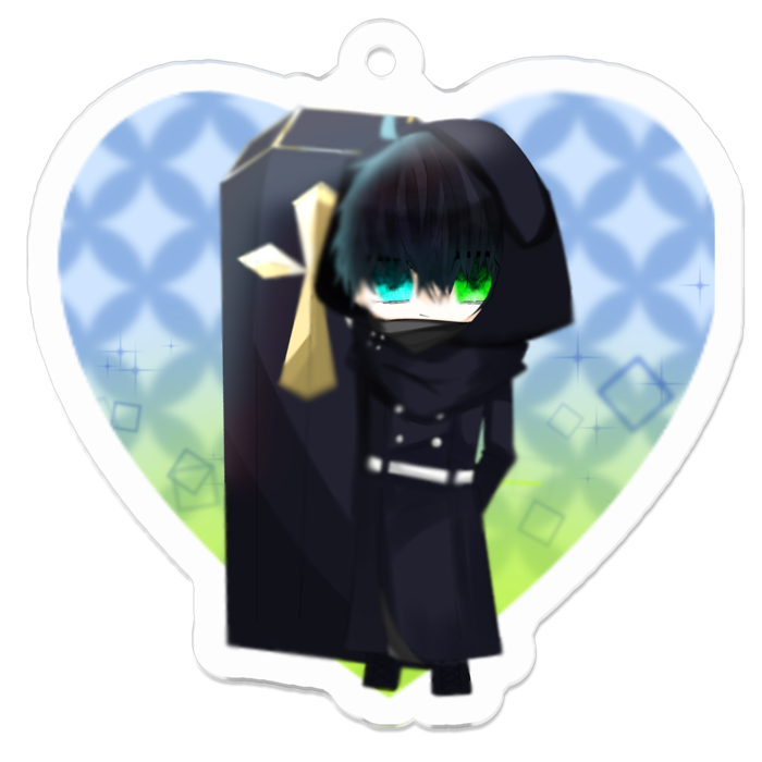 アクリルキーホルダー - 50 x 50 (mm)