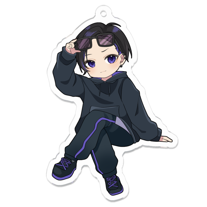 アクリルキーホルダー - 70 x 70 (mm)