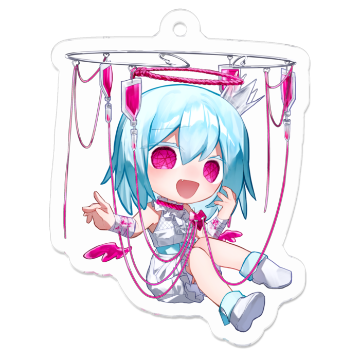 アクリルキーホルダー - 50 x 50 (mm)