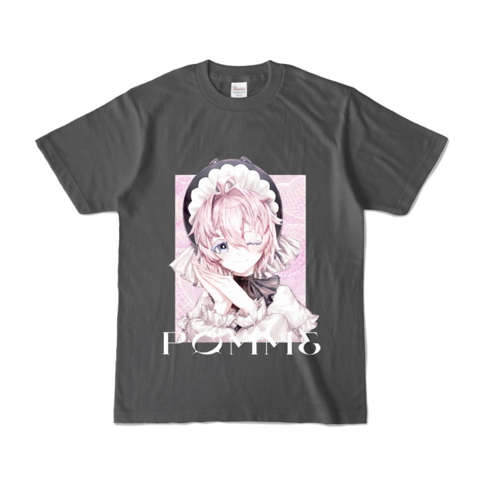 カラーTシャツ - S - チャコール (濃色)