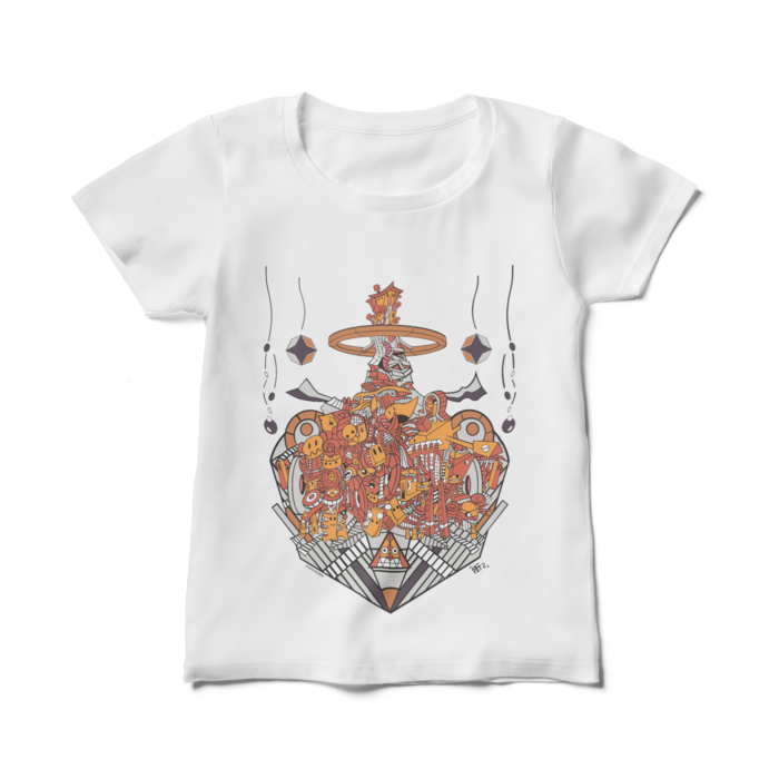 レディースTシャツ - M - 白