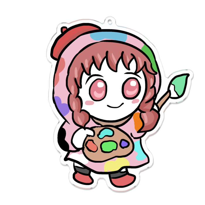 アクリルキーホルダー - 100 x 100 (mm)