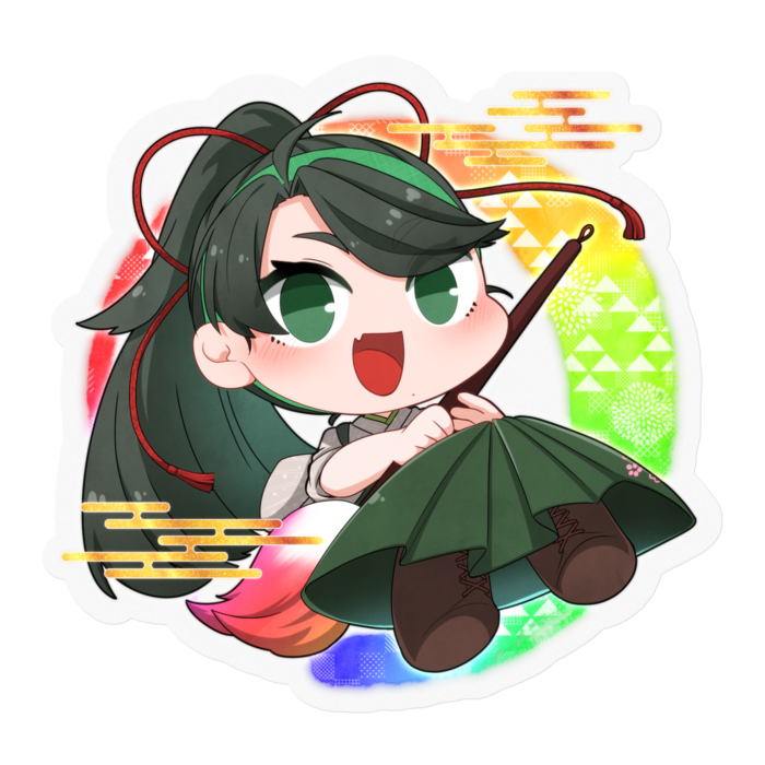 ステッカー - 100 x 100 (mm)