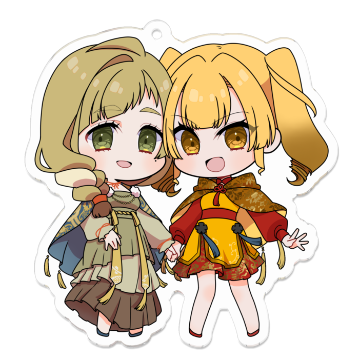 松花&金花アクキー