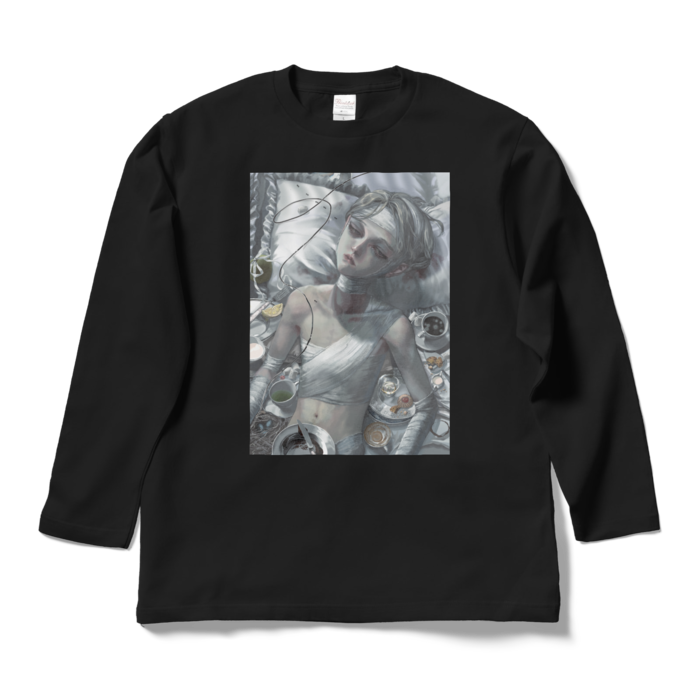 ロングスリーブTシャツ - L - ブラック