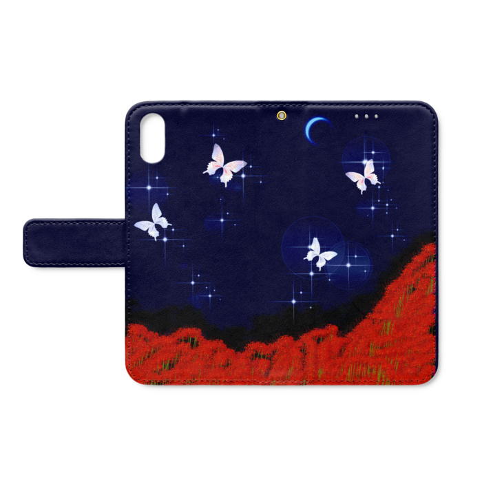 手帳型iPhoneケース - iPhone XS / X - ストラップ穴 あり(1)