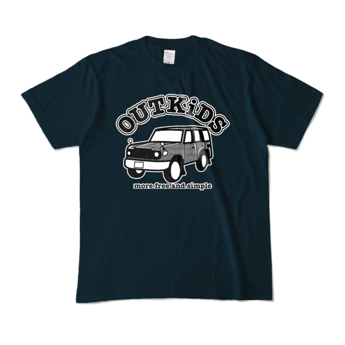 カラーTシャツ - M - ネイビー (濃色)