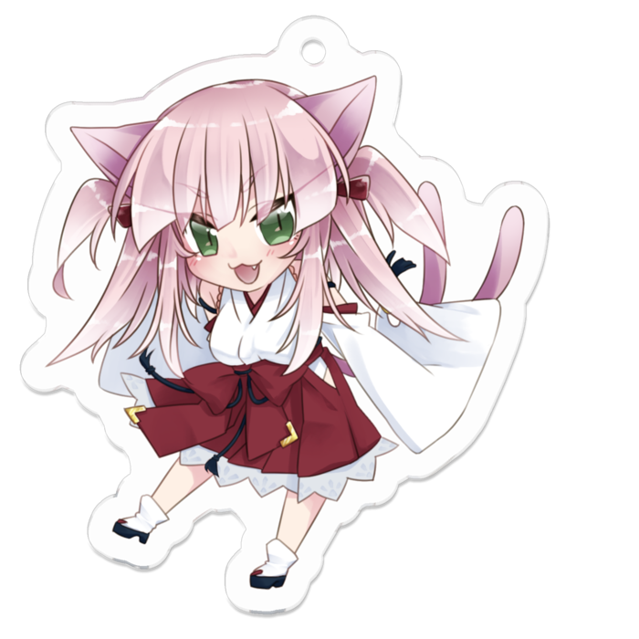 アクリルキーホルダー - 50 x 50 (mm)