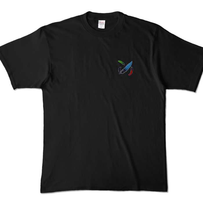 カラーTシャツ - XL - ブラック (濃色)