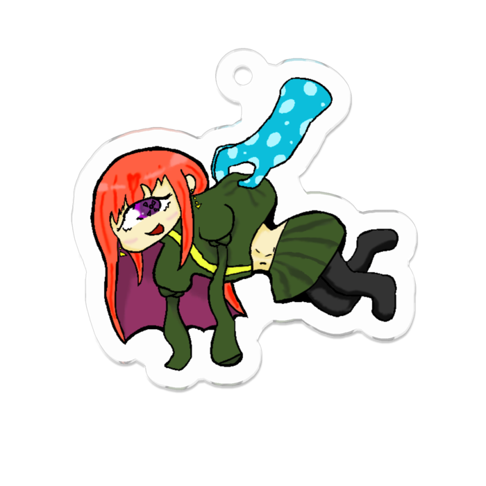 アクリルキーホルダー - 50 x 50 (mm)より小さい