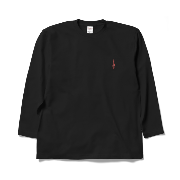 ロングスリーブTシャツ - XL - ブラック(レトロカラー)
