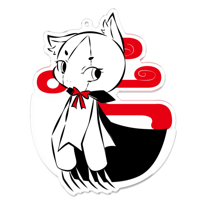 アクリルキーホルダー - 100 x 100 (mm)