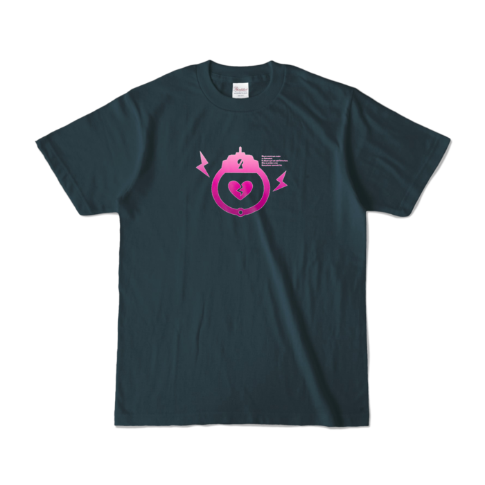カラーTシャツ - S - デニム (濃色)