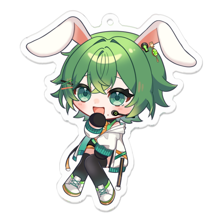 アクリルキーホルダー - 70 x 70 (mm)