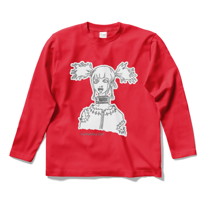 ロングスリーブTシャツ - S - レッド