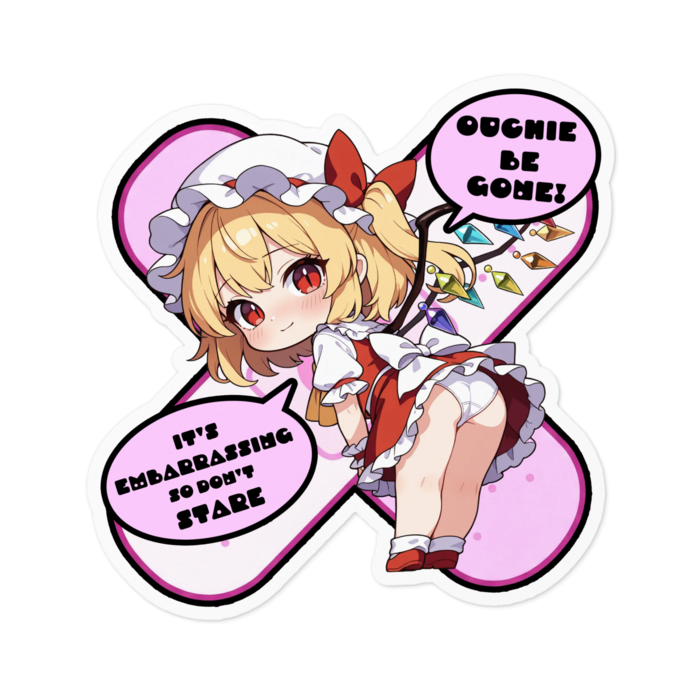 ステッカー - 100 x 100 (mm)