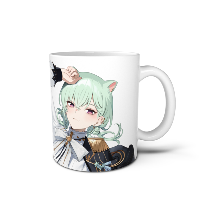 マグカップ - 直径 8 cm / 高さ 9.5 cm　口とじ笑顔