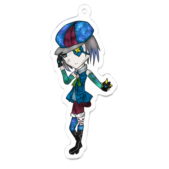 アクリルキーホルダー - 70 x 70 (mm)