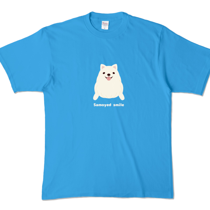 カラーTシャツ　ターコイズ　XL