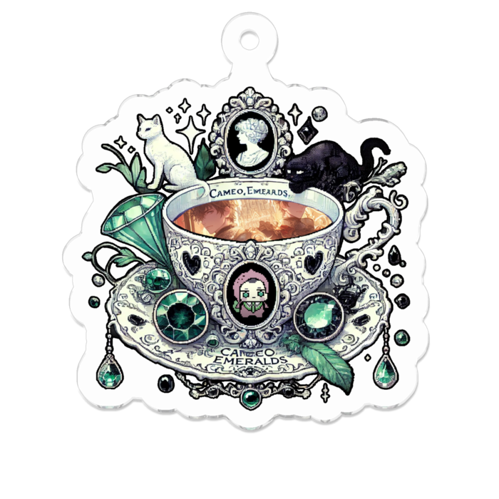 アクリルキーホルダー - 50 x 50 (mm)