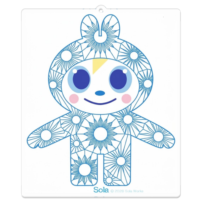 アクリルキーホルダー - W100 × 100mm 以内