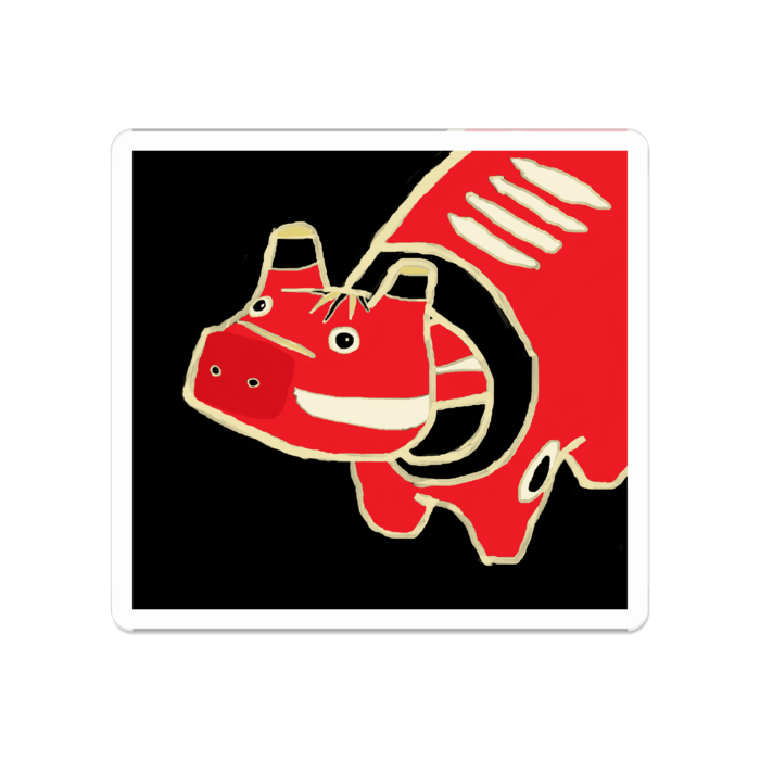 アクリルバッジ - 50 x 50 (mm)