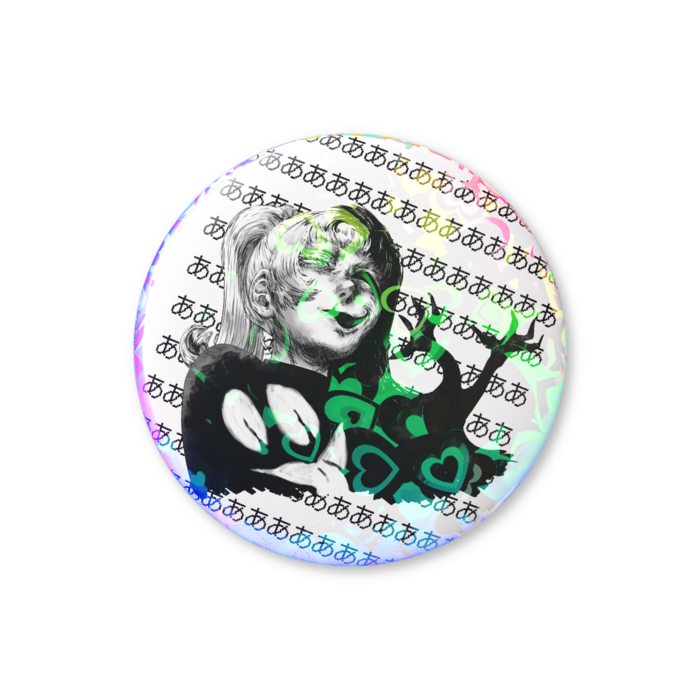 ホログラム缶バッジ - 56mm