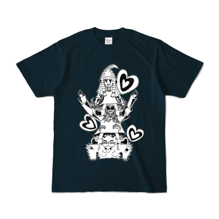 カラーTシャツ - S - ネイビー (濃色)