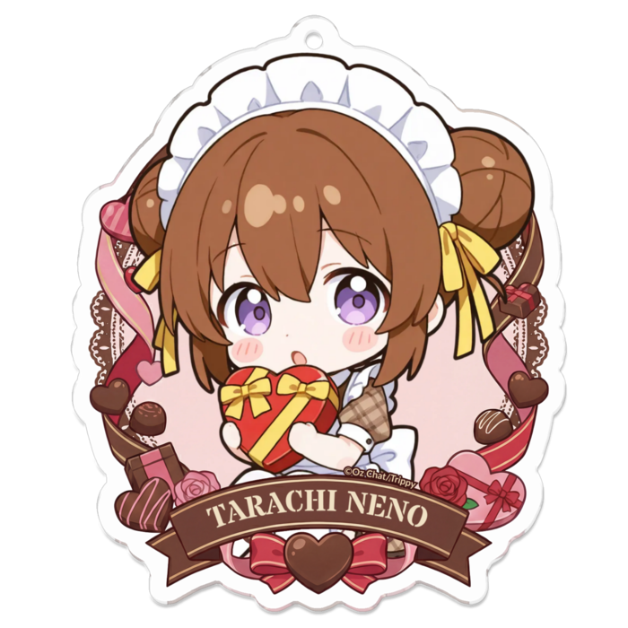 アクリルキーホルダー - 70 x 70 (mm)