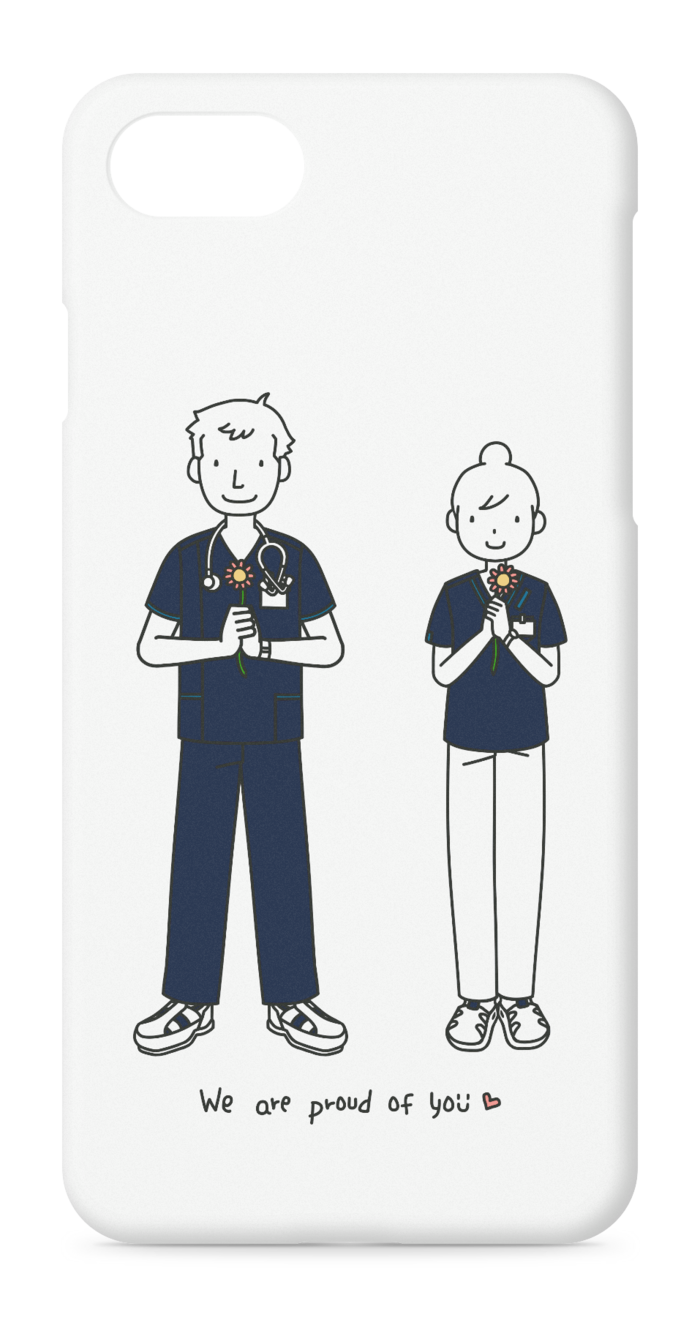 iPhoneケース - iPhone 8 / 7 / SE2 - 正面印刷のみ