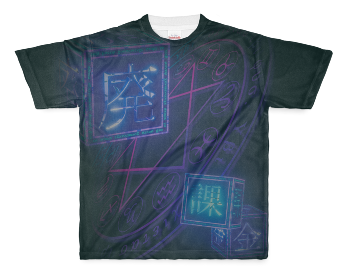 フルグラフィックTシャツ - M - 両面印刷