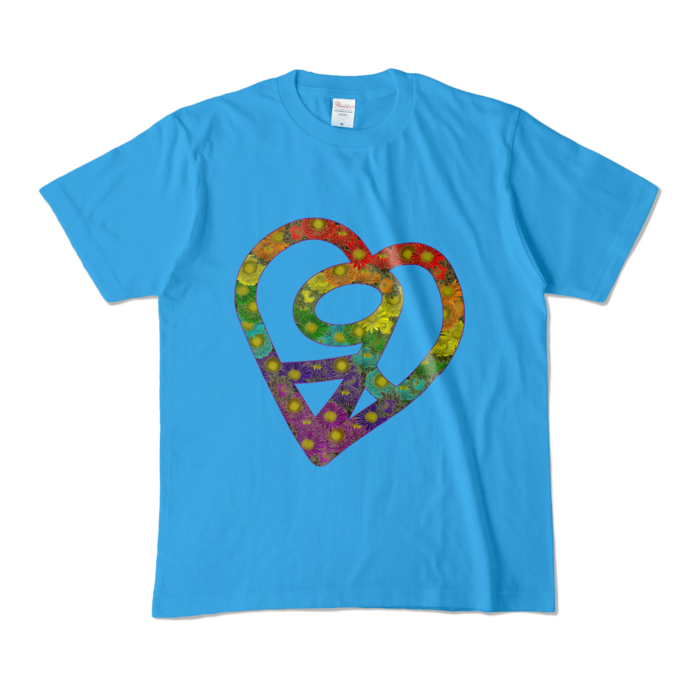 カラーTシャツ - M - ターコイズ (濃色)