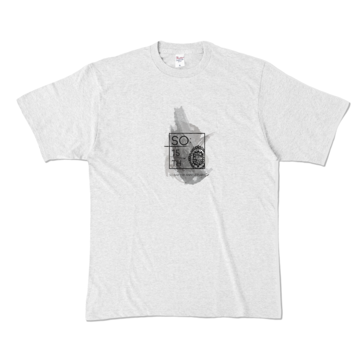 カラーTシャツ - XL - アッシュ (淡色)