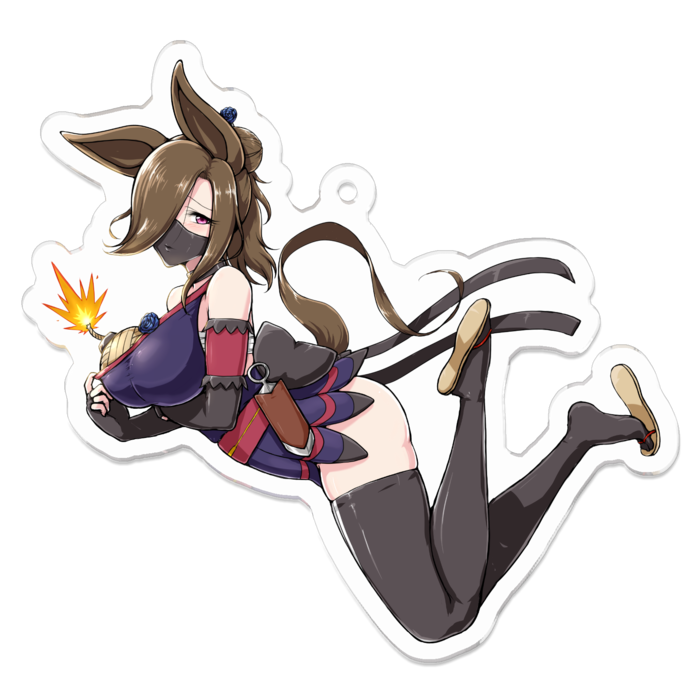 アクリルキーホルダー - 70 x 70 (mm)