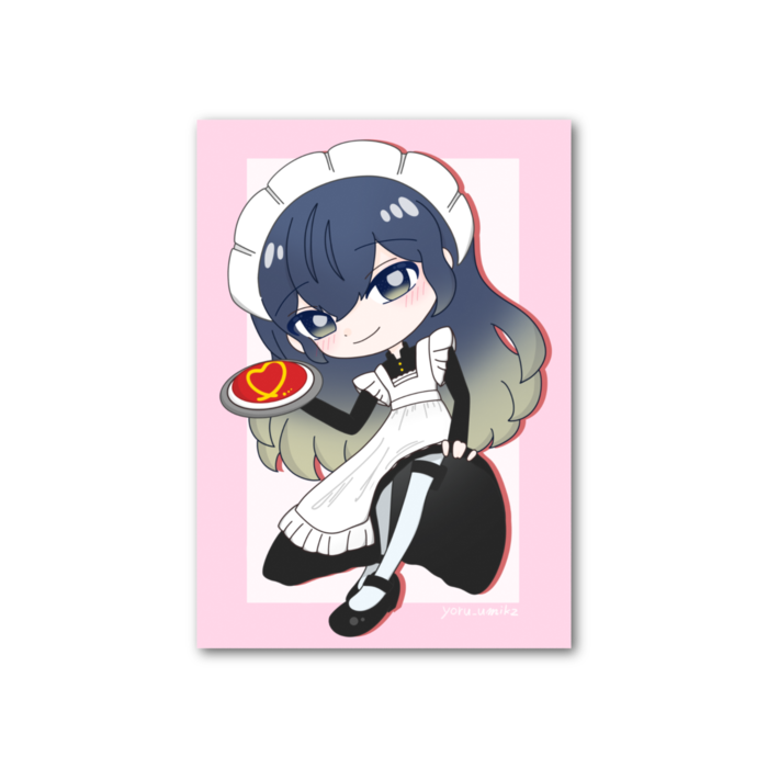 フォト風カード - 縦 - 片面