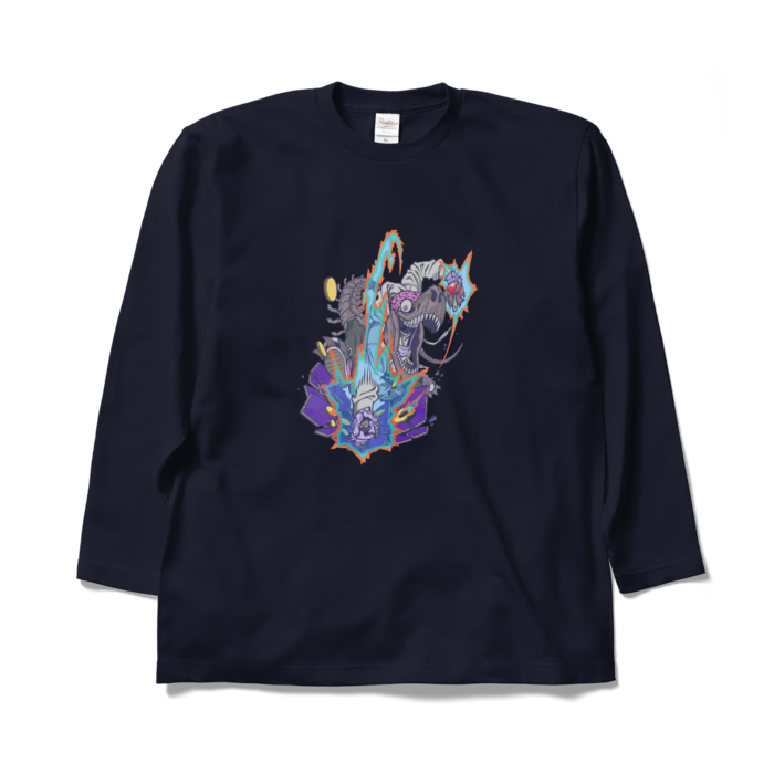 ロングスリーブTシャツ - XL - ネイビー