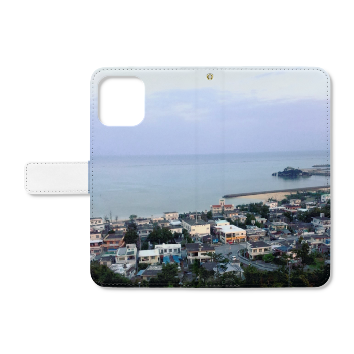 手帳型iPhoneケース - iPhone12 ProMax - ストラップ穴 あり