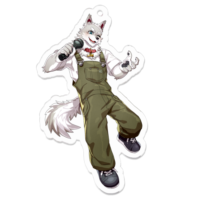 アクリルキーホルダー - 70 x 70 (mm)