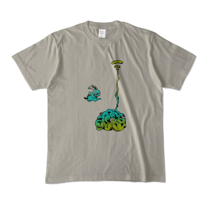 カラーTシャツ - M - シルバーグレー (淡色)(4)