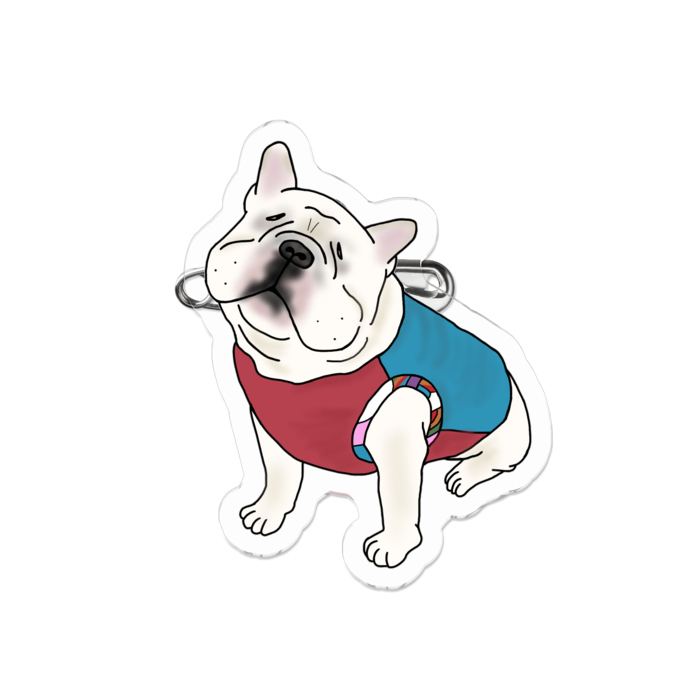 アクリルバッジ - 50 x 50 (mm)