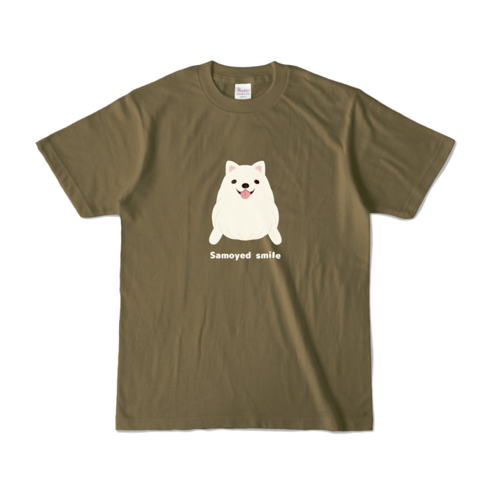 カラーTシャツ　オリーブ　S