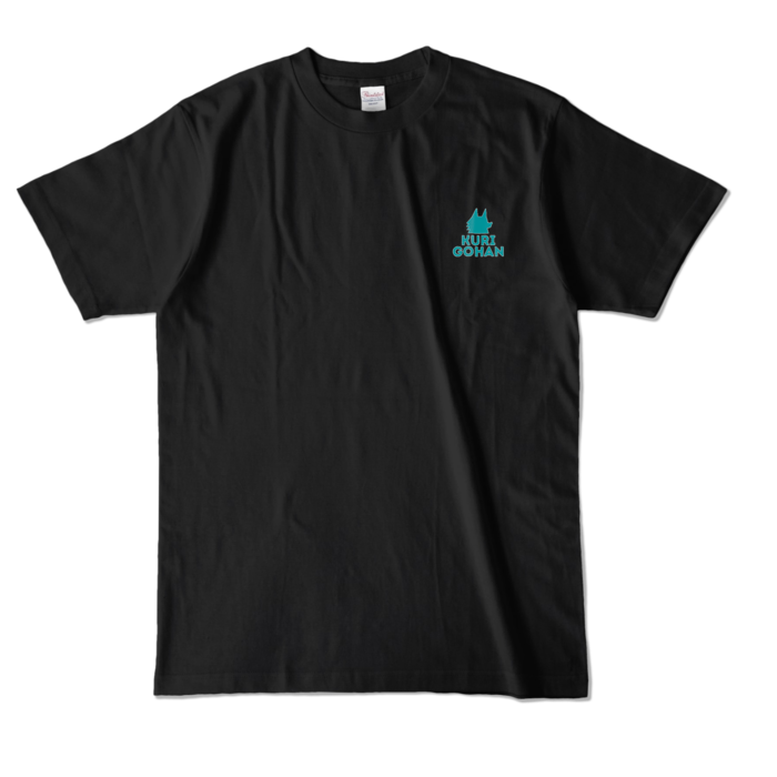 Tシャツ(ブラック) - L - シルエットオオカミさん