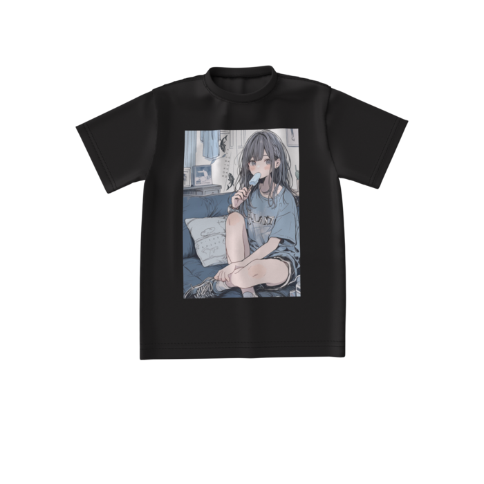 ビッグシルエットTシャツ - S - 正面まぐろ