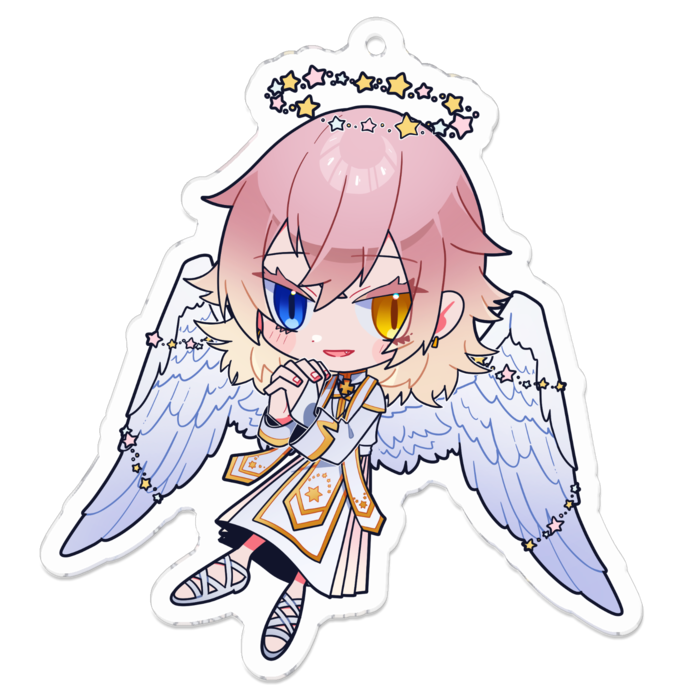 アクリルキーホルダー - 70 × 70 (mm)